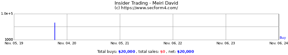 Insider Trading Transactions for Meiri David