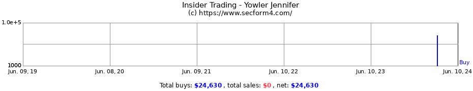 Insider Trading Transactions for Yowler Jennifer