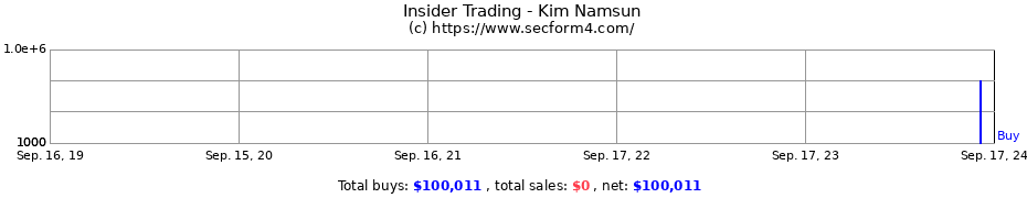 Insider Trading Transactions for Kim Namsun